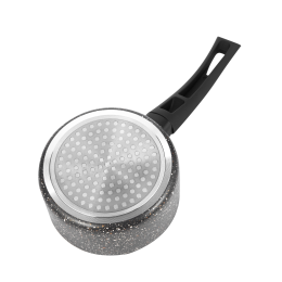 HOFFMANN Ковш из алюминия 0,5 л. 12 см. черный НМ 7752