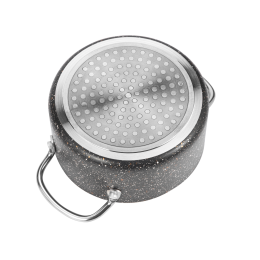 HOFFMANN Кастрюля из литого алюминия с мраморным покрытием 0,5л. 12см. НМ 7762