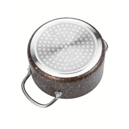 HOFFMANN Кастрюля из литого алюминия с мраморным покрытием 0,5л. 12см. НМ 7763