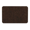 Коврик 50*80 см SLIM КОРИЧНЕВЫЙ влаговпитывающий ребристый без борта, подложка tpr VORTEX 24387