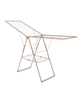 НИКА Сушилка 21 м для белья напольная складная СБ8/РЗ розовое золото НИКА Сушилка 21 м для белья напольная складная СБ8/РЗ розовое золото