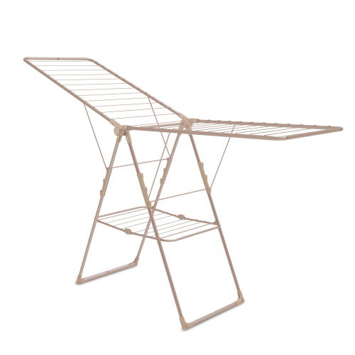 Сушилка 21 м для белья напольная складная СБ8/РЗ розовое золото