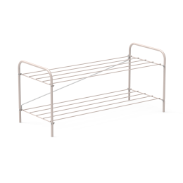 НИКА Этажерка ЭТПР2/БЖ бежевый металлик