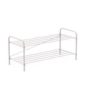 НИКА Этажерка ЭТПР2/БЖ бежевый металлик