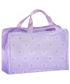 Mallony Косметичка на молнии, с ручками, цвет фиолетовый 110904-SK