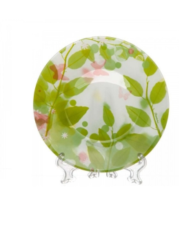 PASABAHCE Тарелка упроч. Butterflies 195 мм (рис.28460) 10327SLBD77