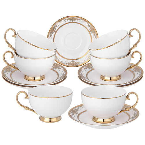 Чайный набор ДВОРЕЦ на 6 пер. 12 пр. 250 мл 115-375