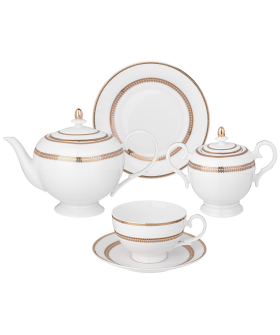 Lefard Чайный набор ПРАЗДНИЧНЫЙ на 6 пер. 20 пр. 300 мл 115-378 Lefard Чайный набор ПРАЗДНИЧНЫЙ на 6 пер. 20 пр. 300 мл 115-378