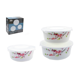 Lavenir Набор салатников 3пр «Сакура» XMW-3T A9-61122