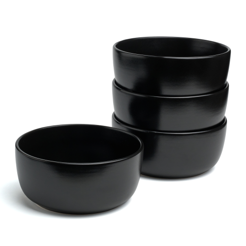 Набор салатников Lefard 4 шт. BRONCO CHOICE BLACK 15 см 191-360-1