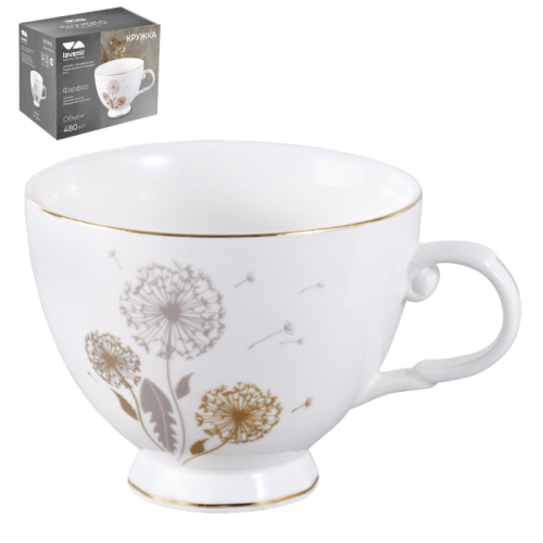 Кружка Lavenir Одуванчики 480мл 222-500 в подар. упак.