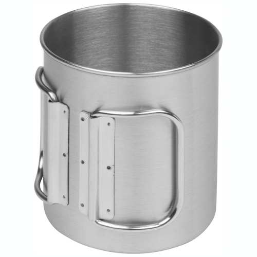 Кружка для кемпинга Camp-S18 из нержавеющей стали, объём: 350мл 109450-SK