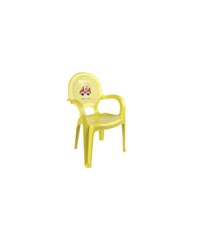 DD STYLE Стульчик детский с рисунком 06205 желтый