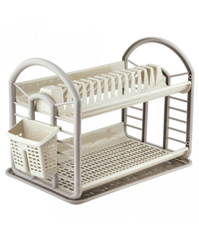 DD STYLE Сушилка для посуды Антик 07202 слоновая кость