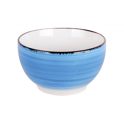 Салатник 14см. Браш синий TB03