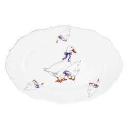 Repast Блюдо овальное 33 см Гуси 43516