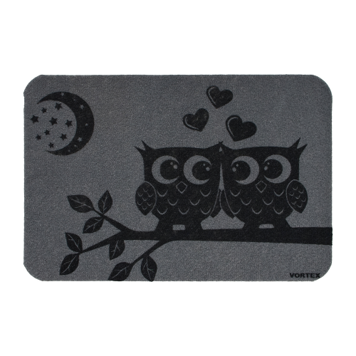 Коврик 40*60 см ПОД ЛУНОЙ придверный влаговпитывающий 24254