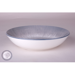 КОРАЛЛ Тарелка глубокая 20см. Eden grey AZ63-03