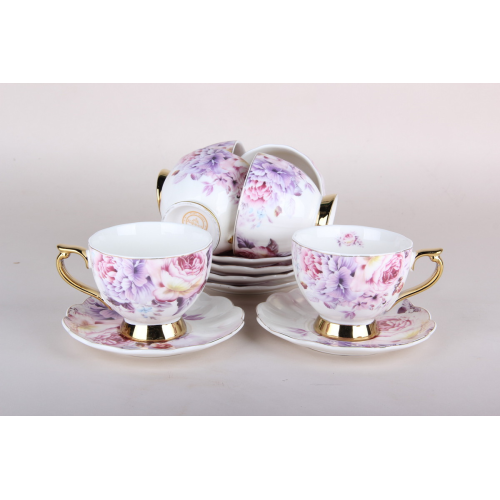 Набор чайный 12 пр. Цветочная роскошь GC47-2416