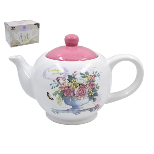 Чайник Lavenir "Beautiful garden" 950 мл, 23,5*13,5*14,6 см HC700-K48 доломит