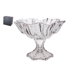 КОРАЛЛ Ваза сервировочная на ножке 19х11х14.5 см 8833