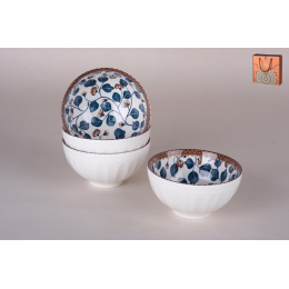 КОРАЛЛ Набор салатников 4шт 330мл 8987