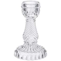 Lefard Подсвечник DIAMANT 6,5*6,5*10,5 см 355-322