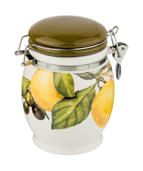 Lefard Емкость для сыпучих продуктов Agness ЛЕМОН ТРИ 11,5*11,5*15 см 700 мл 358-1587 Lefard Емкость для сыпучих продуктов Agness ЛЕМОН ТРИ 11,5*11,5*15 см 700 мл 358-1587
