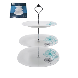 Lavenir Ваза для фруктов 3-х ярусная Одуванчики LFP3AT 7007