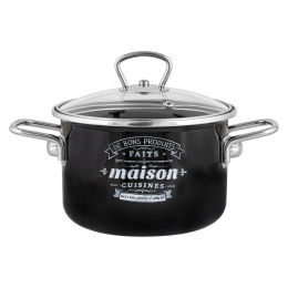 Appetite Кастрюля эмал цил Maison 2,0л 1SD165S
