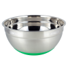 Миска 28х13 см. из нержавеющей стали c силиконовым дном Kamille KM-4351