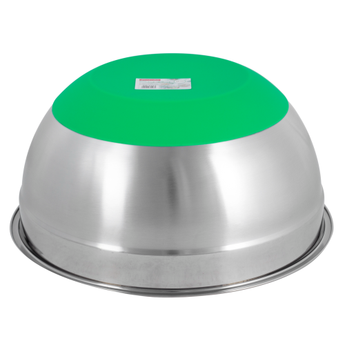 Миска 28х13 см. из нержавеющей стали c силиконовым дном Kamille KM-4351