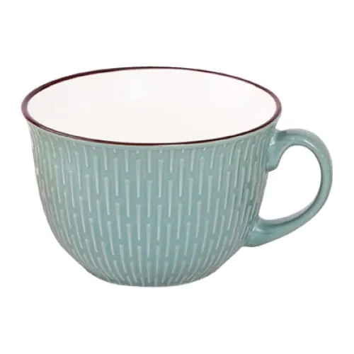 Кружка фарфоровая 450 мл Тюльпан Шарм 2 ТМ Appetite WWSHARM450-2