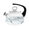 Эмалированный чайник 2,0л. КМК 43604-102/4.01-У1 Белый мрамор