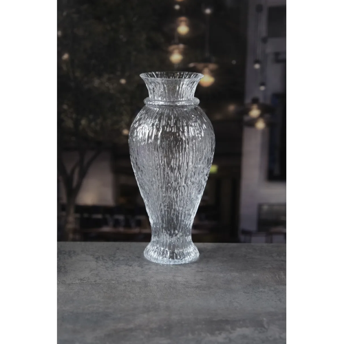 Ваза стеклянная Royal Classics,13*29 см, цвет прозрачный 69011