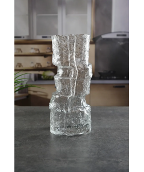 Royal Classics Ваза стеклянная 13*30 см, цвет прозрачный 68958