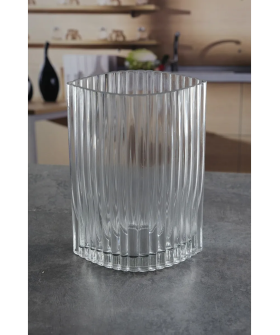 Royal Classics Ваза стеклянная 18*25 см, цвет прозрачный 68965