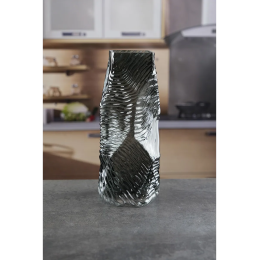 Royal Classics Ваза стеклянная 10*25 см, цвет серый 68987