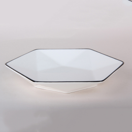 КОРАЛЛ Тарелка глубокая 20см. Sugar ромб YJQBH06