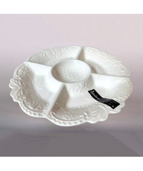 КОРАЛЛ Менажница 5 секционная 27см 9081