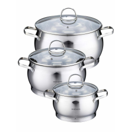 HOFFMANN Набор кастрюль 6пр. НМ 5853