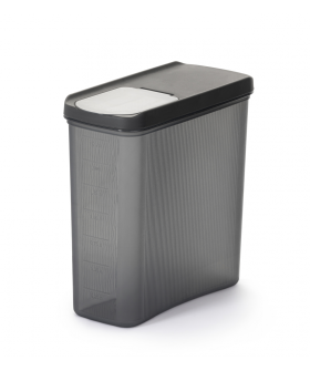 АЛЬТЕРНАТИВА Ёмкость для сыпучих продуктов 2 л. ЛАЙН М9006 ГРАФИТОВЫЙ