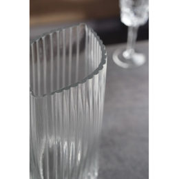 Royal Classics Ваза стеклянная 18*25 см, цвет прозрачный 68965