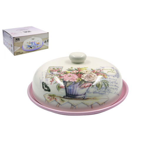 Блюдо для блинов Lavenir "Beautiful garden" 23 см HC620-K48 доломит