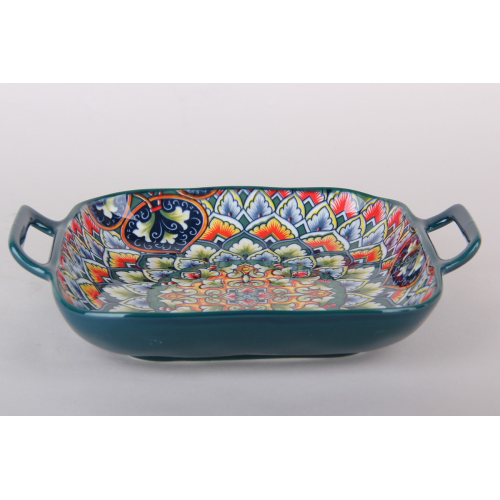 Блюдо сервировочное 18.5х22.5см Азулежу 9052