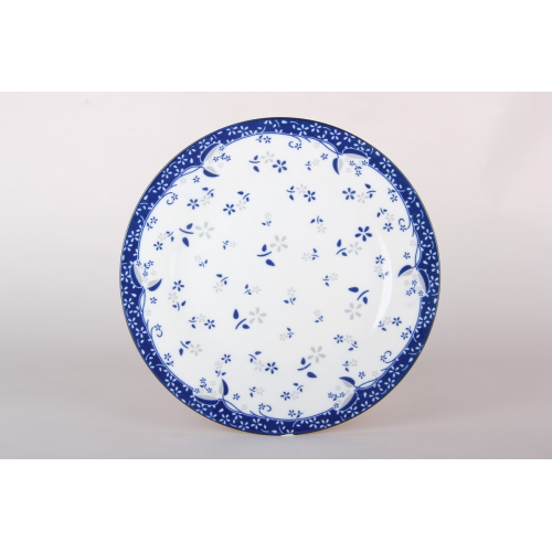 Тарелка обеденная 23см. Лён ZX2502-9FP