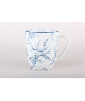 КОРАЛЛ Кружка 340мл. Blue garden ZX2561-12M