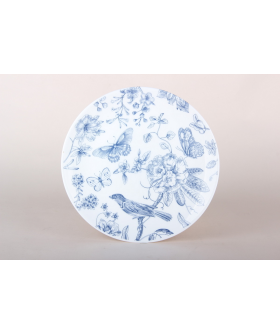 КОРАЛЛ Тарелка десертная 19см Лазурный сад 4211011014011