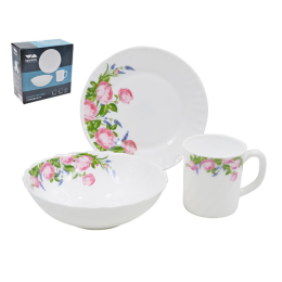 Lavenir Набор посуды д/завтрака 3 пр. Розмари 3PCB A9-21015