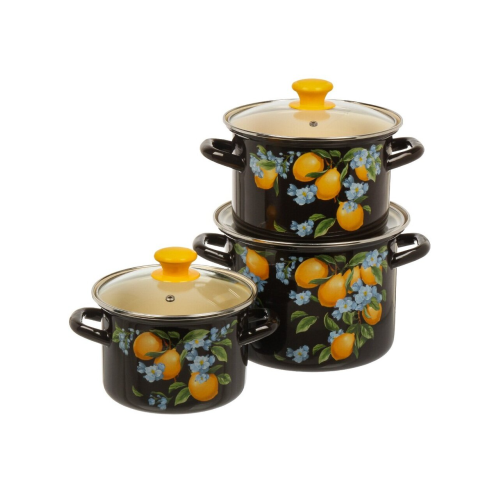 Набор Кмк Яркие лимоны-5-1-Люкс (коричневый)